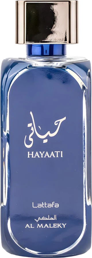 Frasco original de Hayaati Al Maleky de Lattafa