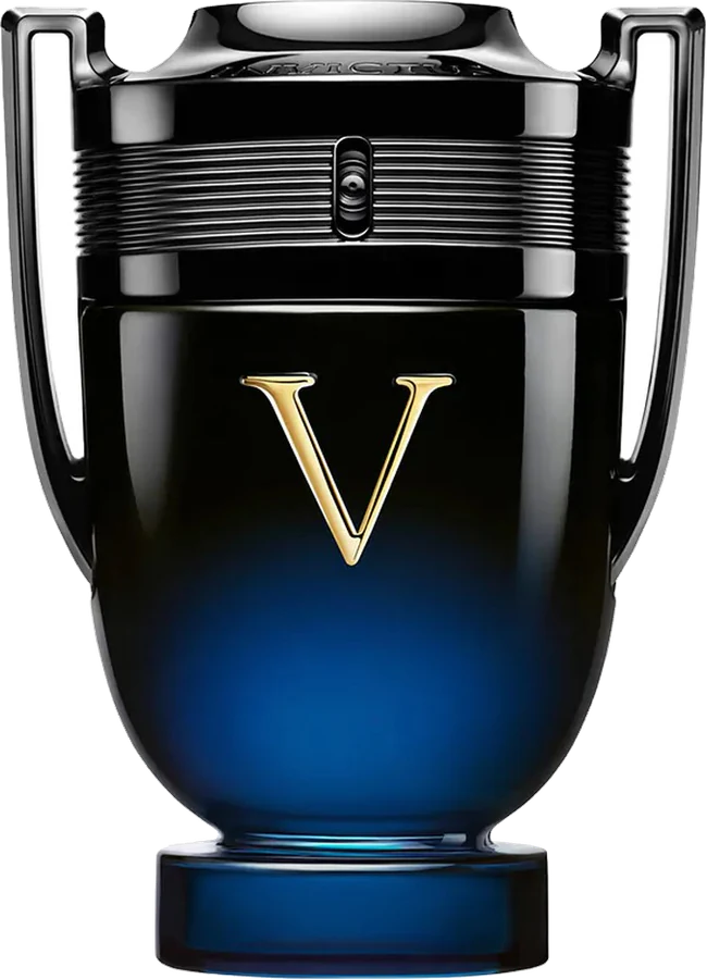 Frasco original de Invictus Victory Elixir Parfum de Paco Rabanne