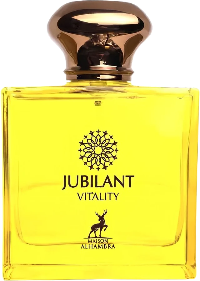 Frasco original de Jubilant Vitality de Maison Alhambra