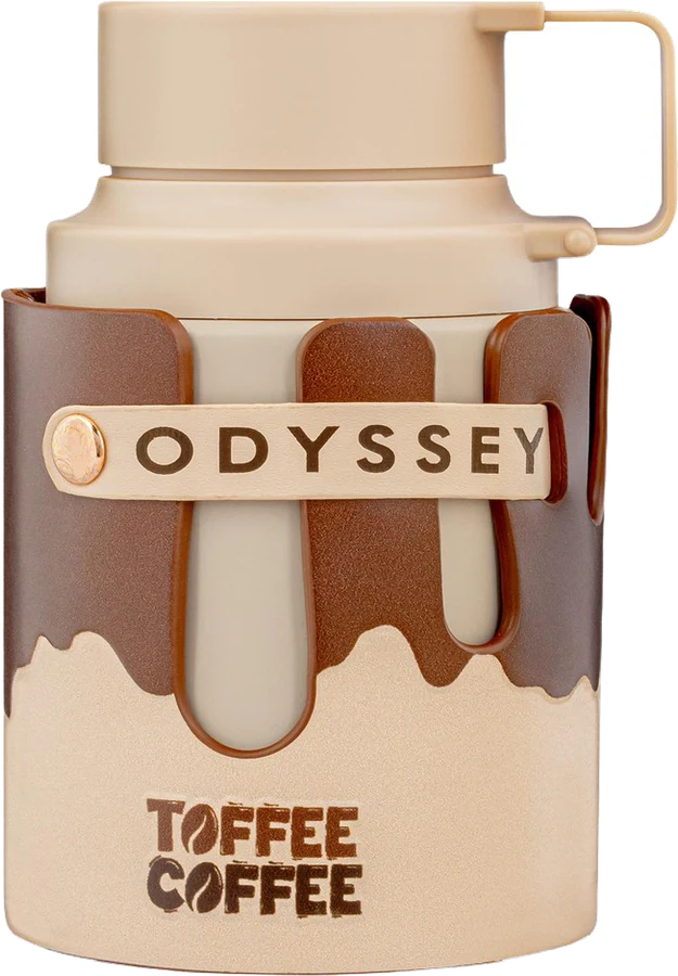 Frasco original de Odyssey Toffee Coffee de Armaf