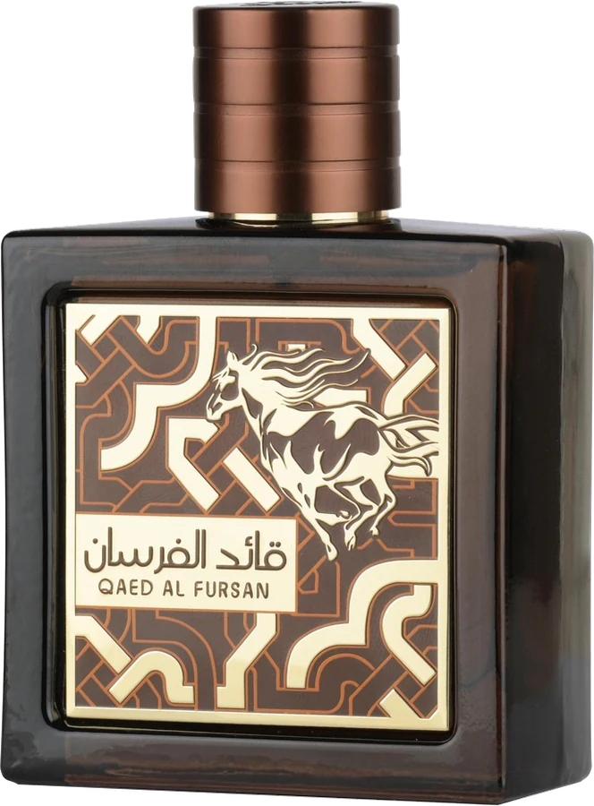 Frasco original de Qaed Fursan Untamed de Lattafa
